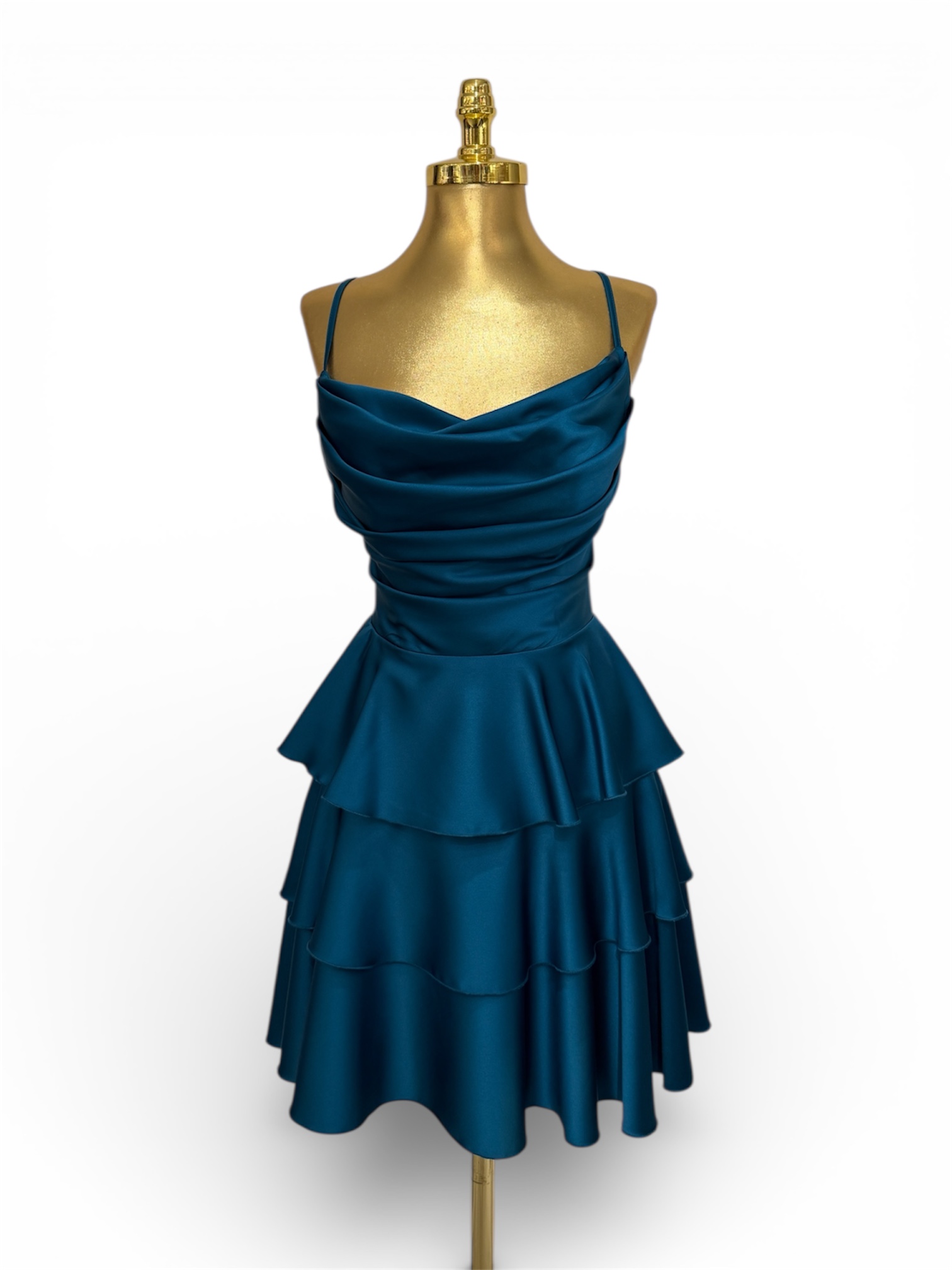 Alina Kısa Abiye - Görsel 15