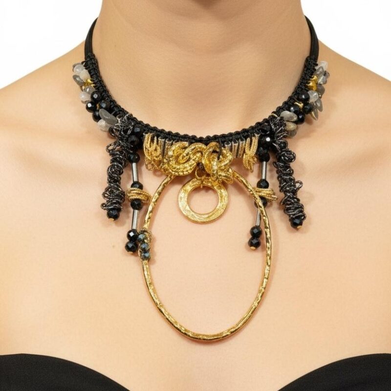 Orenda Jewelry Halkalı Choker