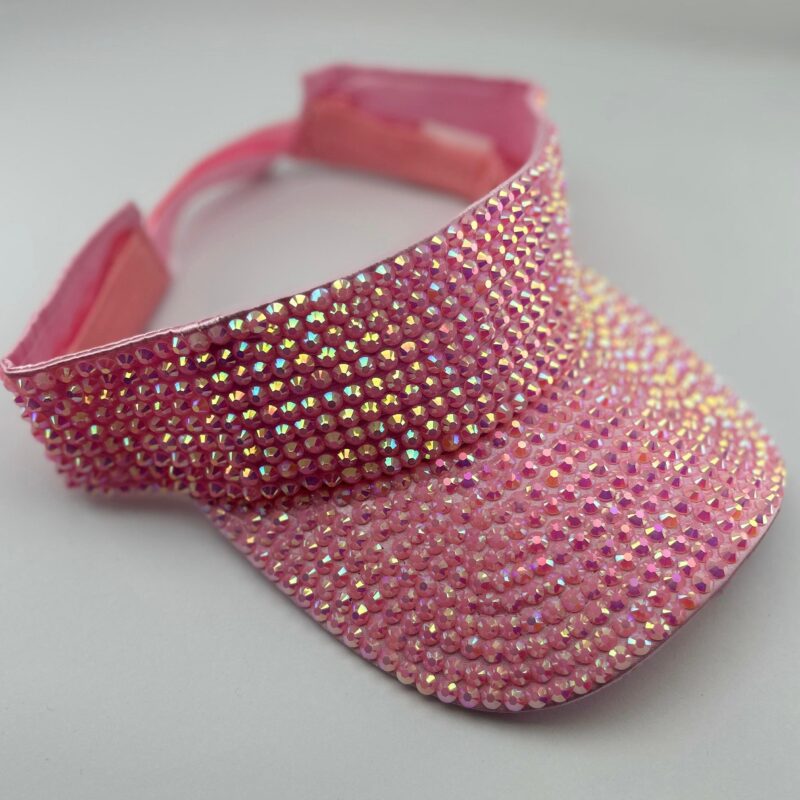 Taşlı Açık Kep Şapka